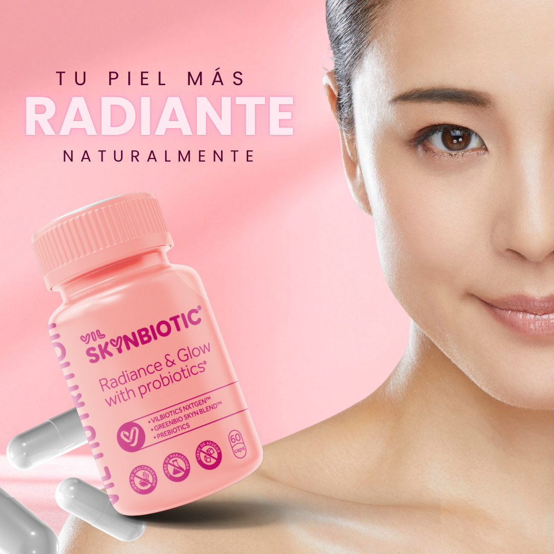 Vil SkynBiotic™ – El probiótico que ilumina tu piel desde adentro